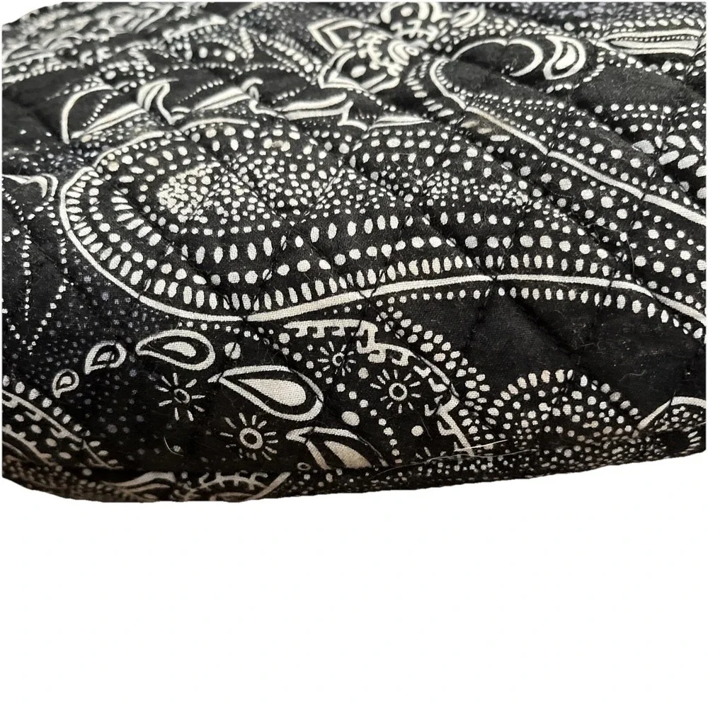 Vera Bradley Grand Travel Cosmetic Makeup Bag Lighten Up Stellar Paisley